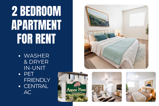 Save $600+ Towards Your Move In and Stop By Our Office at Aspen Pines Monday, Wednesday and Friday! Get Your Application Fee Waived if You Apply Onsite for our Spacious Pet Friendly Apartment With Hookups and Central AC in West Jordan Right Off Redwood Ro – photo 1