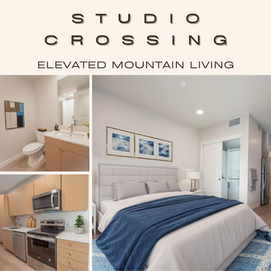 ONE MONTH FREE! Welcome to Studio Crossing – Park City’s Newest Luxury Living Destination