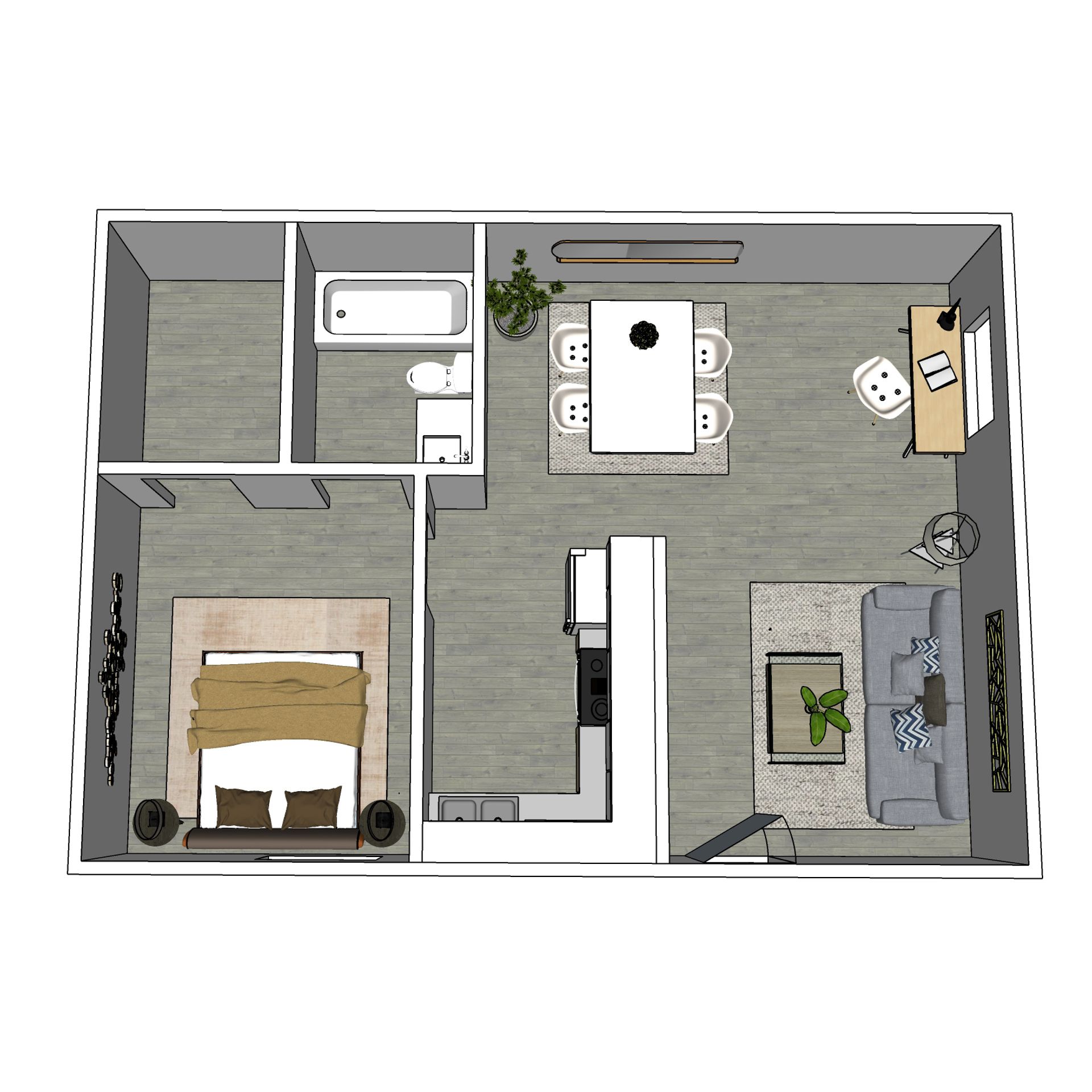 Tulsa Apartment: 444 S Mingo Road