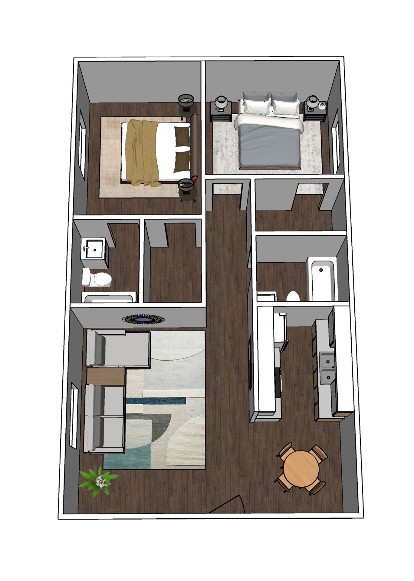 Tulsa Apartment: 139 N Garnett Rd