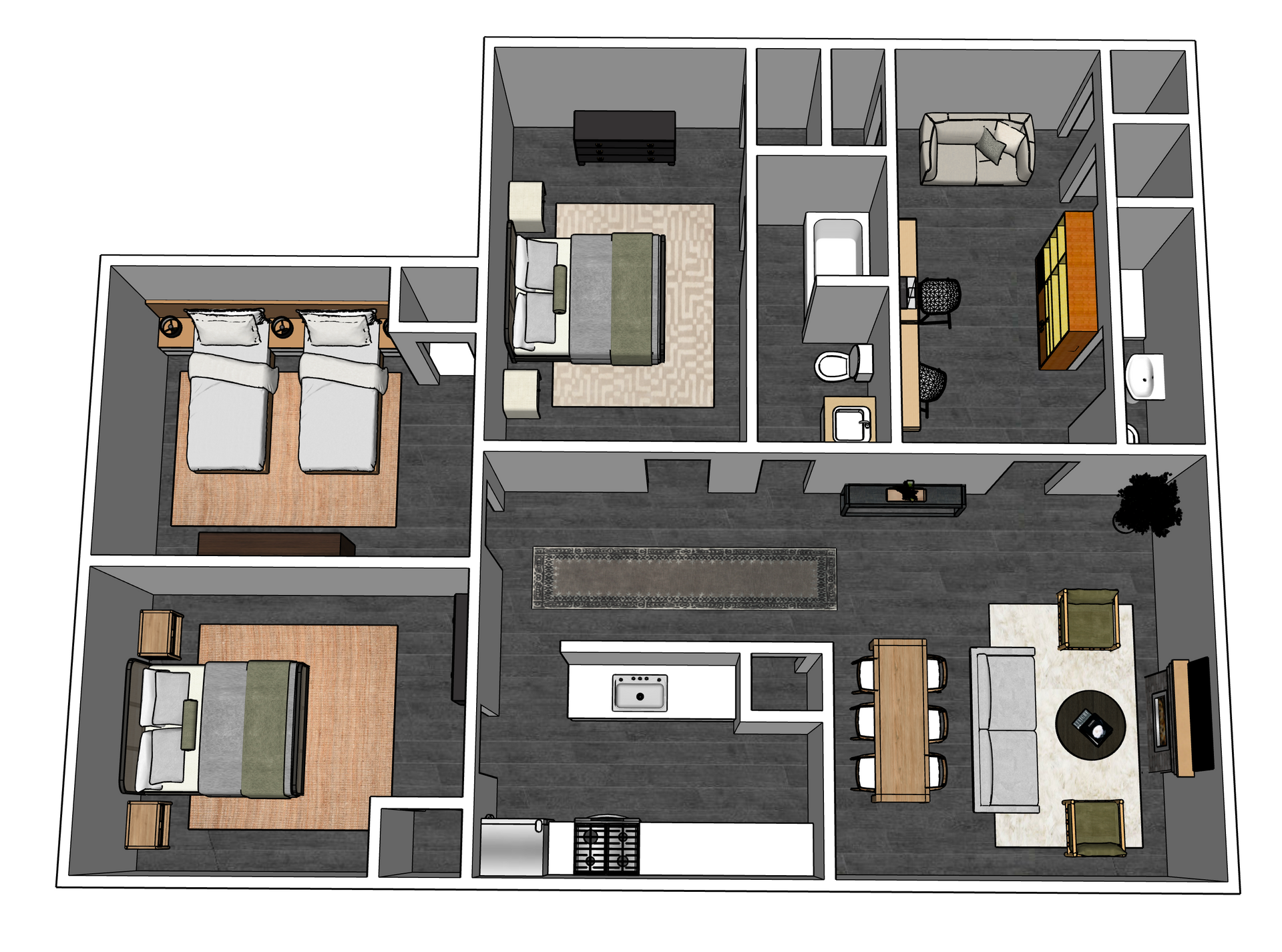 Oklahoma City Apartment: 7806 Lyrewood Lane