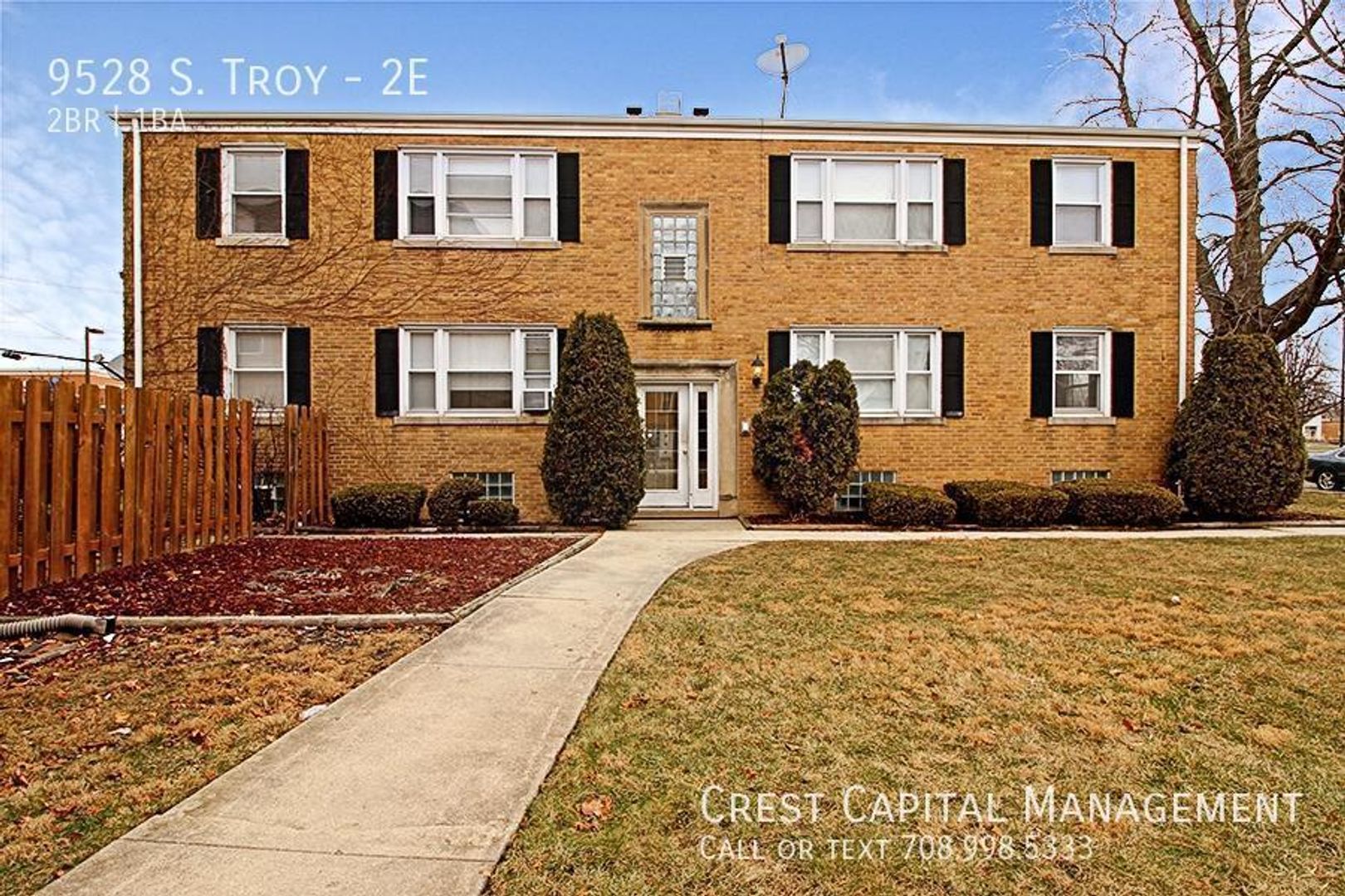 Evergreen Park Apartment: 9520-28 S Troy Ave