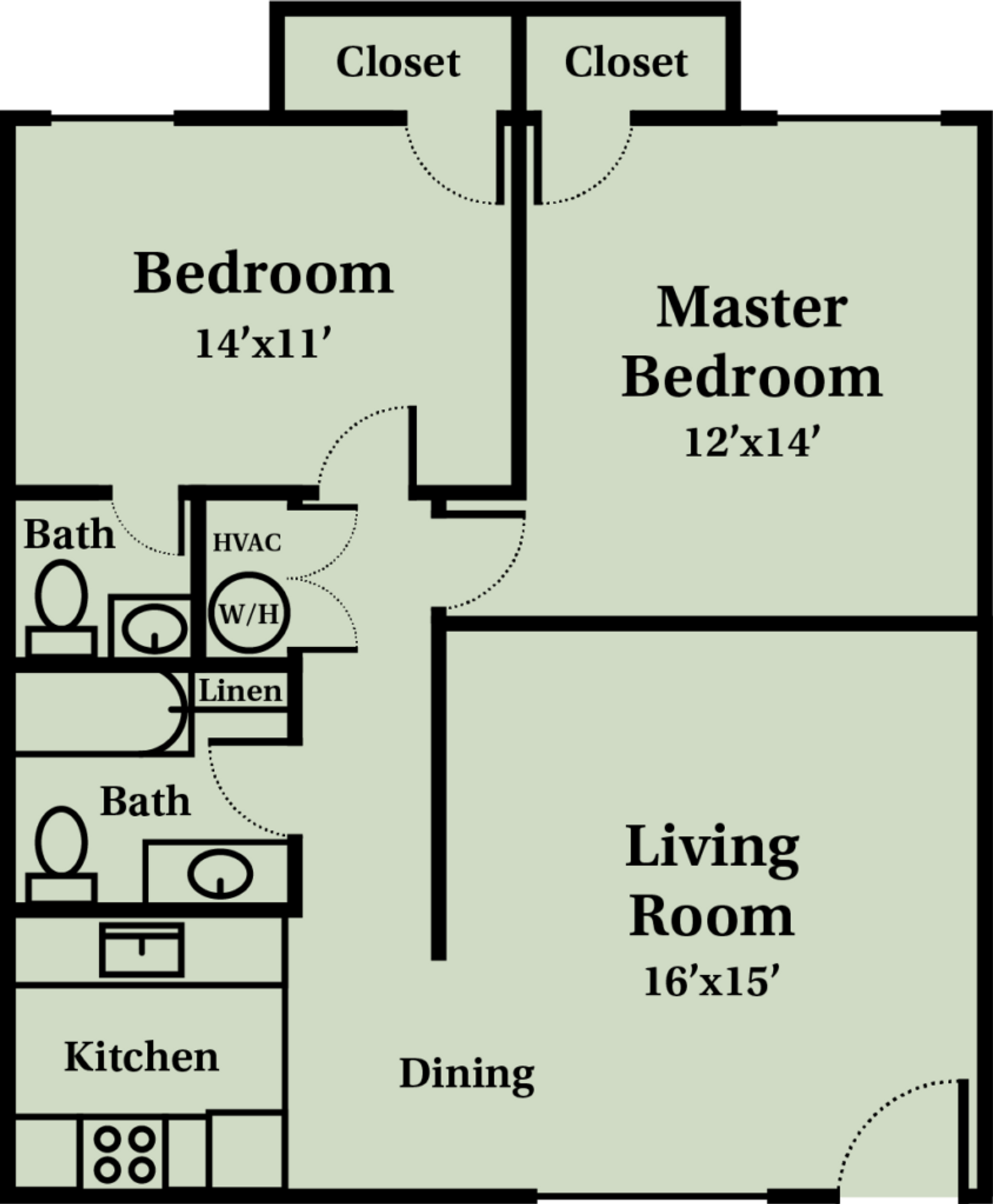 Durant Apartment: 1201 Briarwood Avenue