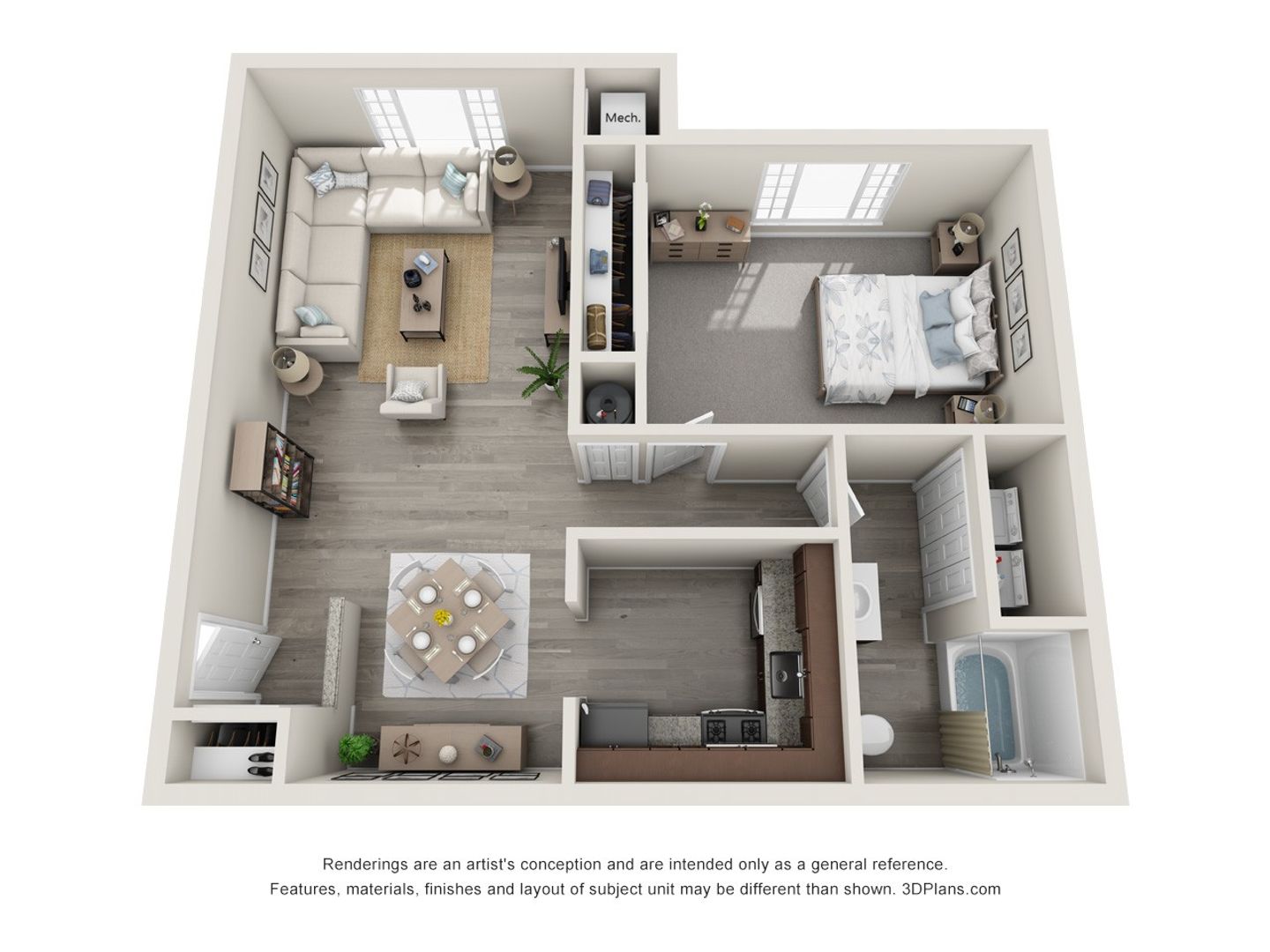 Brunswick Apartment: 1300 Cross Creek Drive #112
