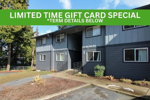 SIX WEEKS FREE RENT With One Year Lease! BONUS GIFT CARD SPECIAL: Terms Below ~ Silverwood #27 – photo 1