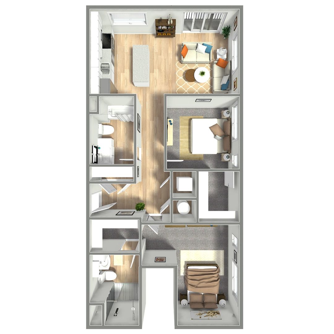Omaha Apartment: 1440 S. 13th St. - #423