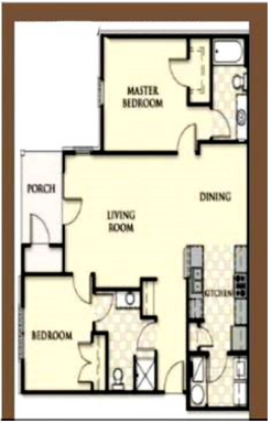 2 Bedroom 2 Bathroom – photo 1