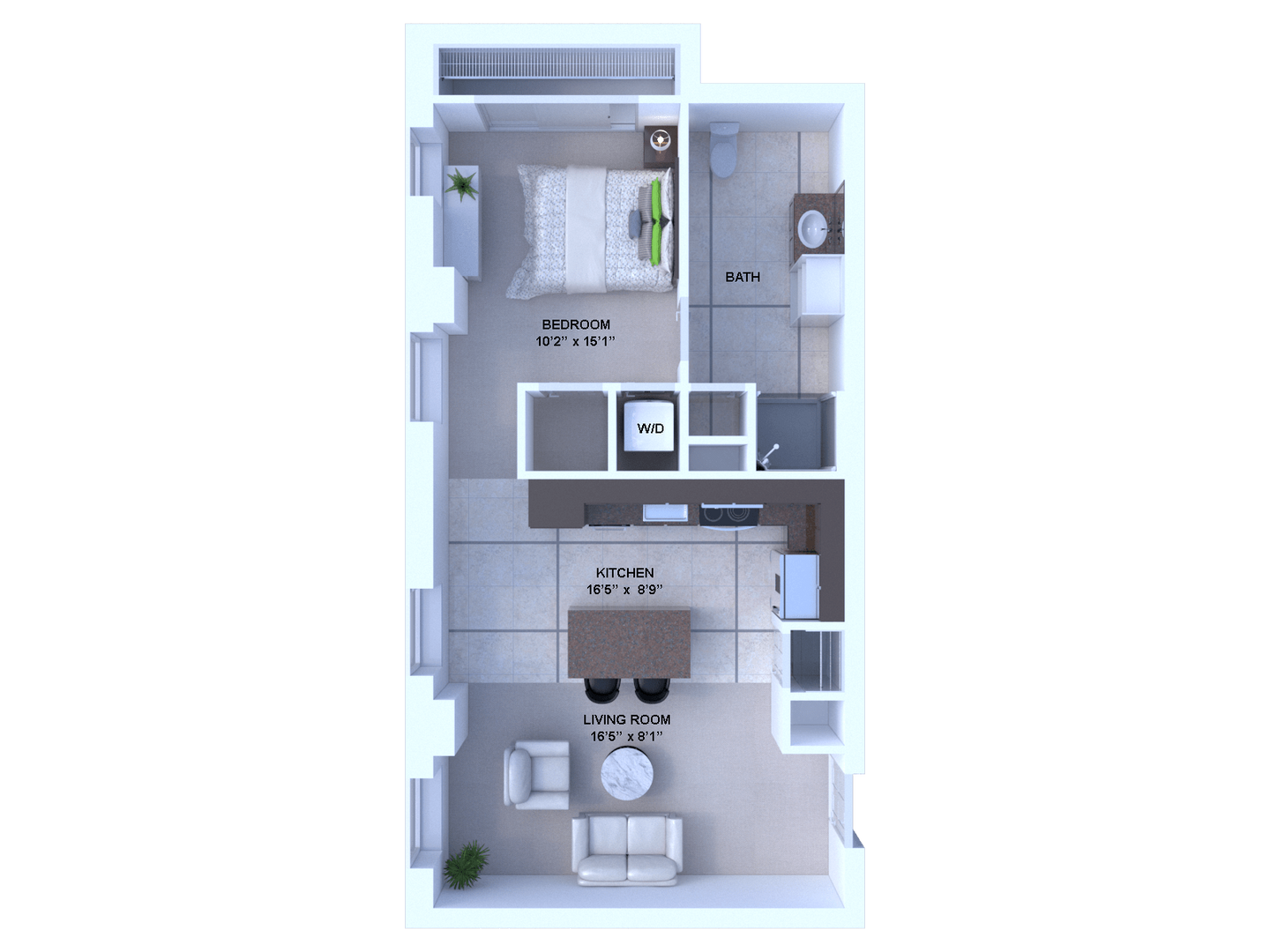 Flint Apartment: 607 E. Second Ave