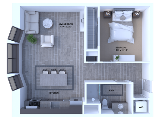 Rest. Relax. Recharge. Do it all in this 1 BR Loft! – photo 1