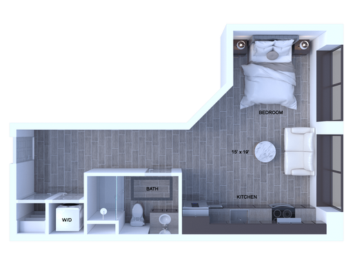 Live the Urban Lifestyle You Crave in this Stylish Studio! – photo 1