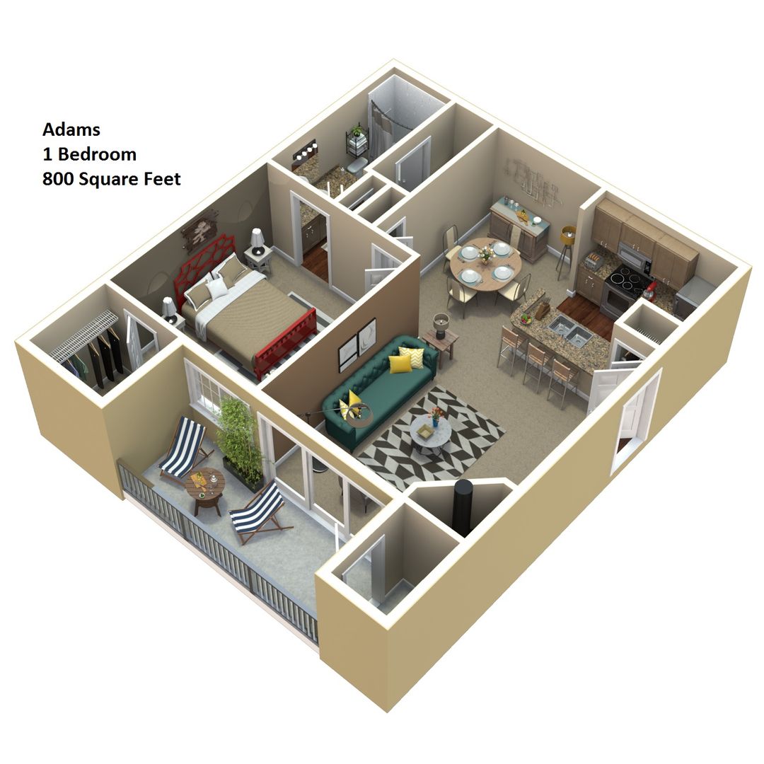 Manhattan Apartment: 1401 Monticello Dr