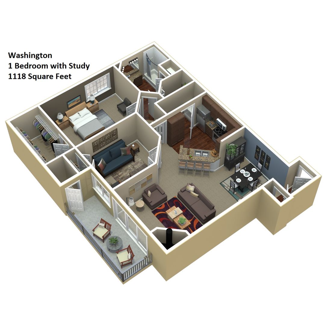Manhattan Apartment: 1401 Monticello Dr