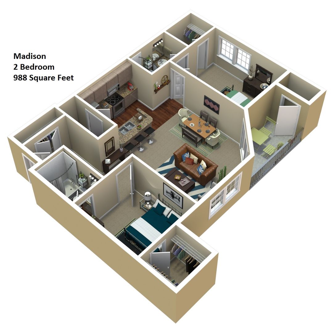 Manhattan Apartment: 1401 Monticello Dr