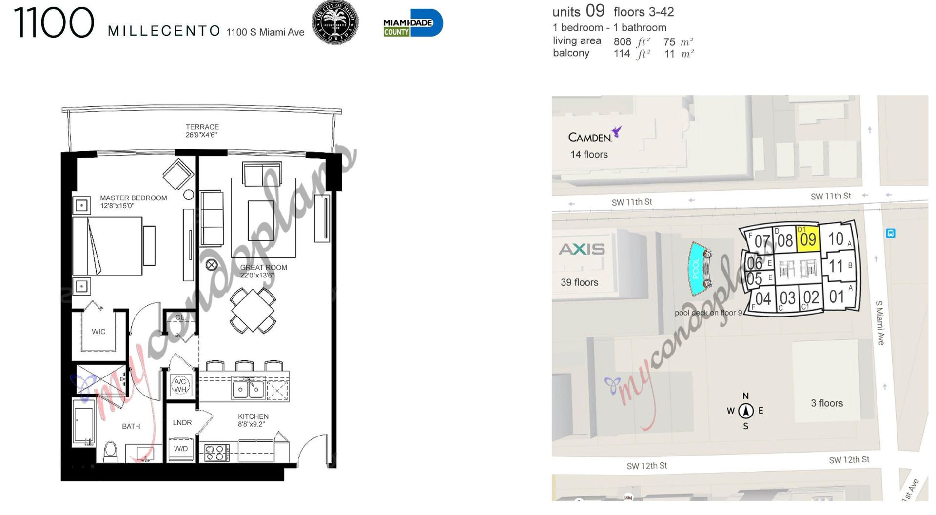 Miami Condo: 1100 South Miami Ave