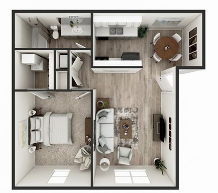 Spacious 1 Bedroom available at Chateau 68! – photo 1