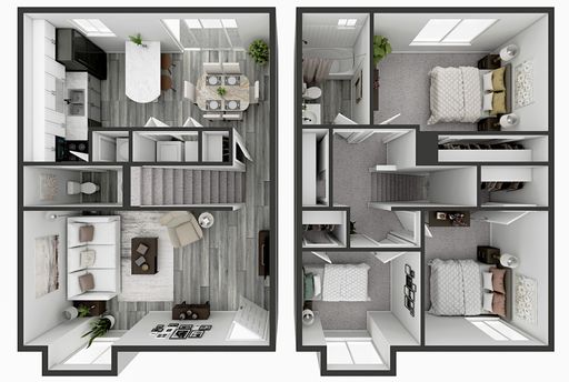 Upgraded 3 Bedroom Townhome Available at Coventry Court Townhomes! – photo 1