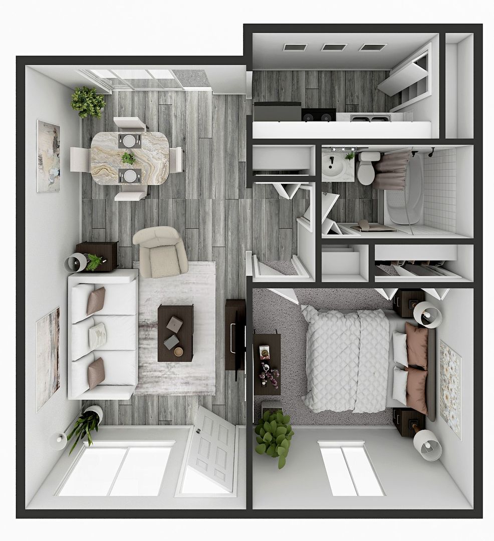 Fort Wayne Apartment: 5800 Turtle Creek Drive