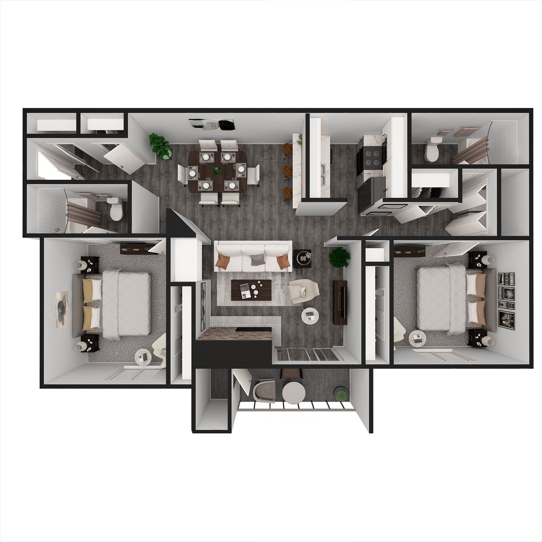 Fort Wayne Apartment: 5810 Meadows Dr.