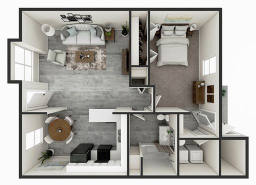 1 Bedroom Available at Deer Creek Crossing!