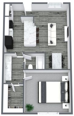 1 Bedroom 1 Bath Apartment – photo 1
