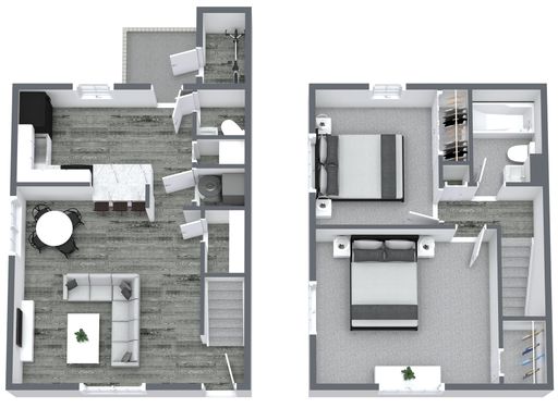 2 Bedroom 1.5 Bath Townhouse – photo 1