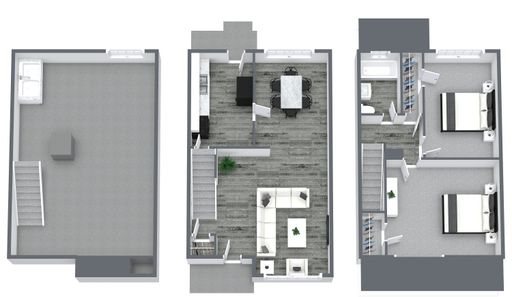 2 Bedroom 1 Bath Townhome – photo 1
