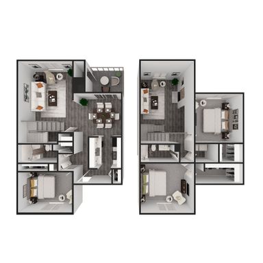 Renovated 3 Bedroom Townhome Available at Coventry Court West! – photo 1