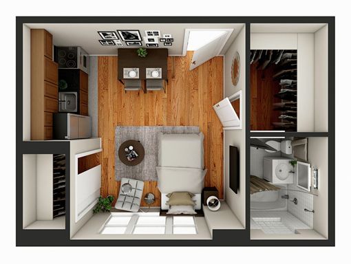 Studio Apartment – photo 1