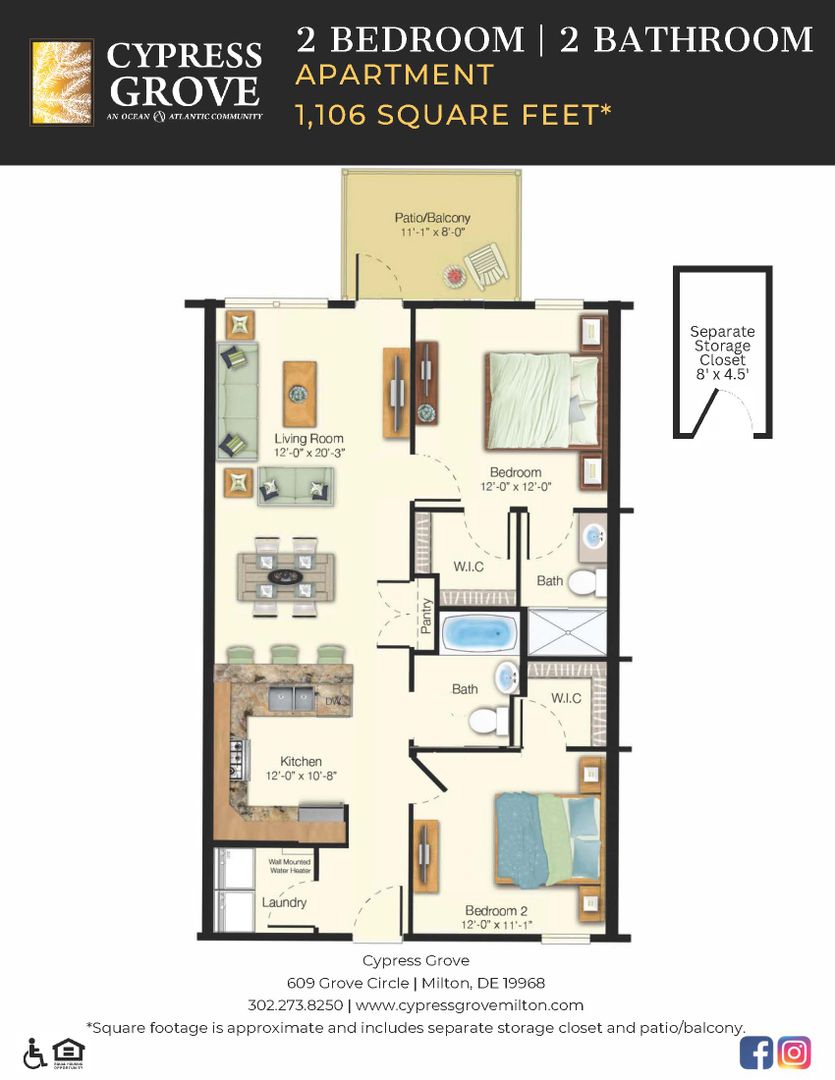 Milton Apartment: 609 Grove Circle