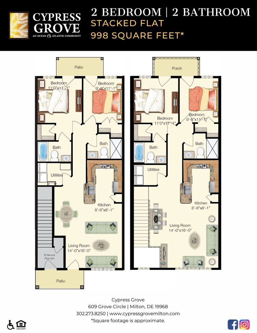 Milton Apartment: 609 Grove Circle