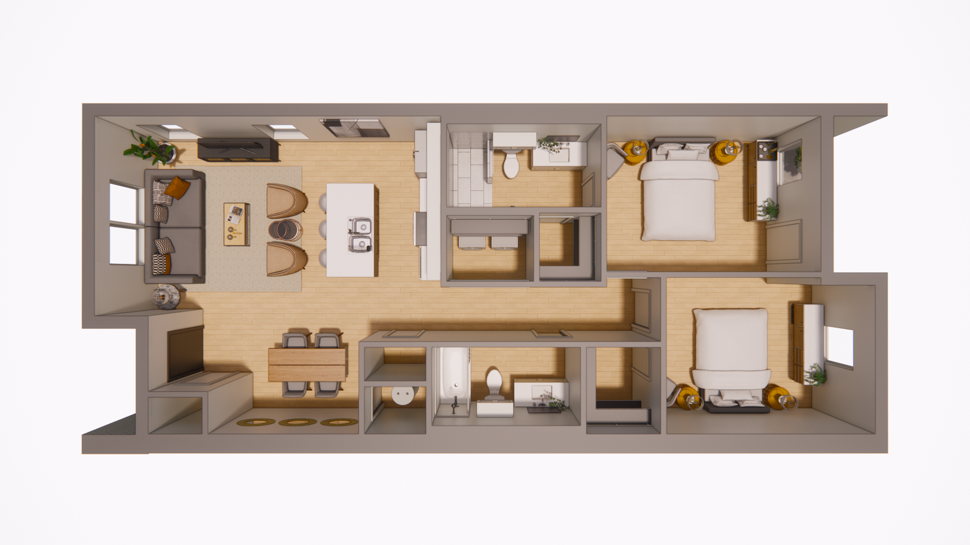 Midwest City Apartment: 10001 Fir Terrace
