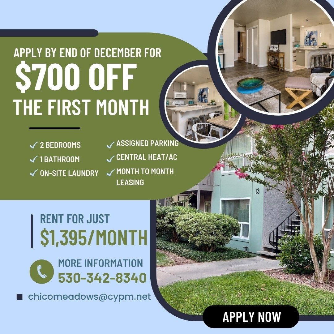 Chico Apartment: 4 Fremont Street