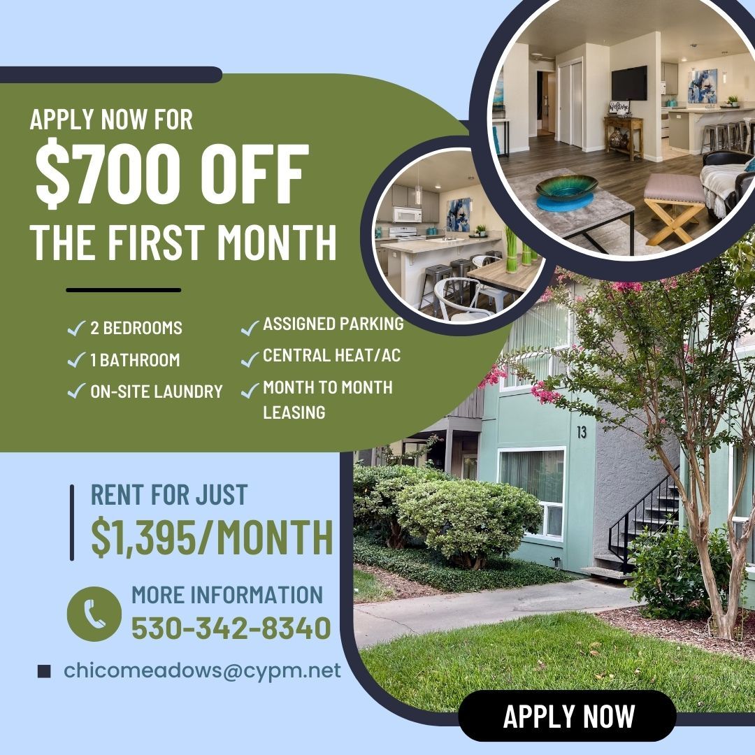 Chico Apartment: 4 Fremont Street