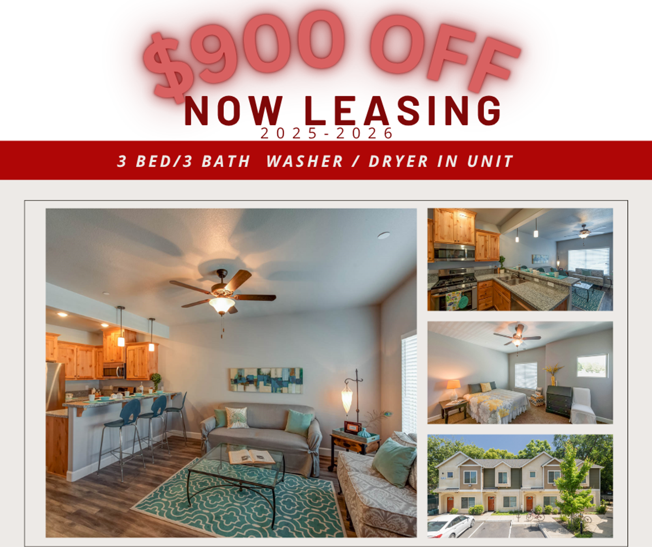 Chico Townhome: 557 Nord Avenue