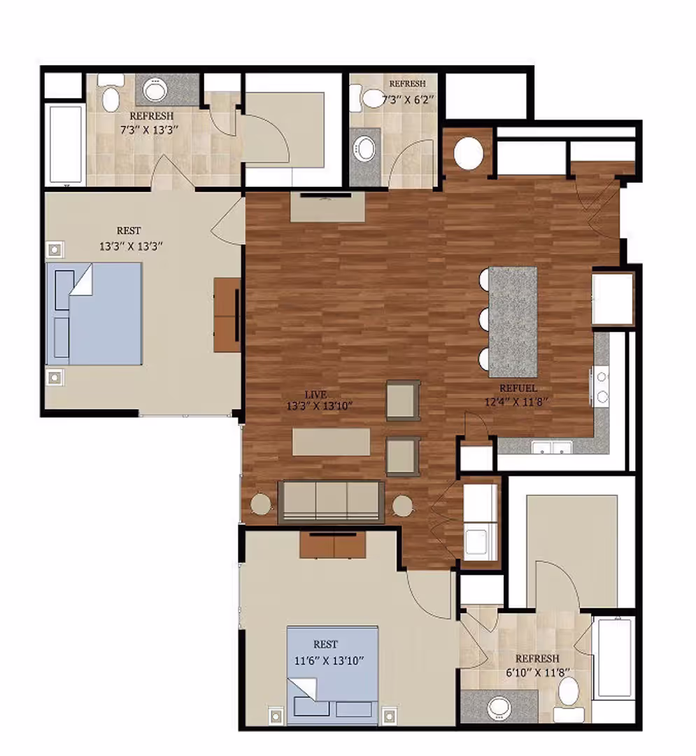 Dallas Apartment: 2828 Woodside St
