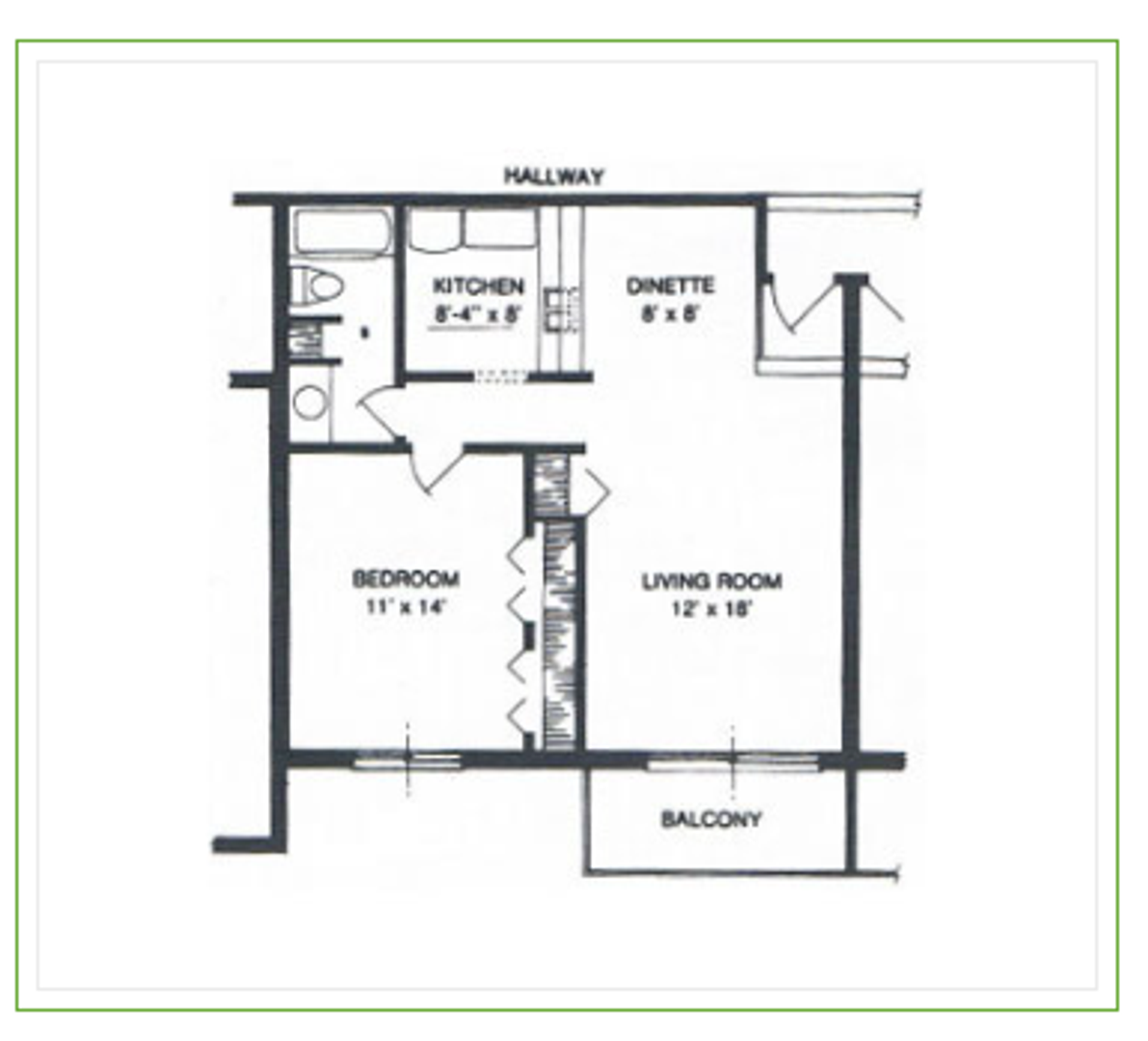 Crown Point Apartment: 1049 South Main Street