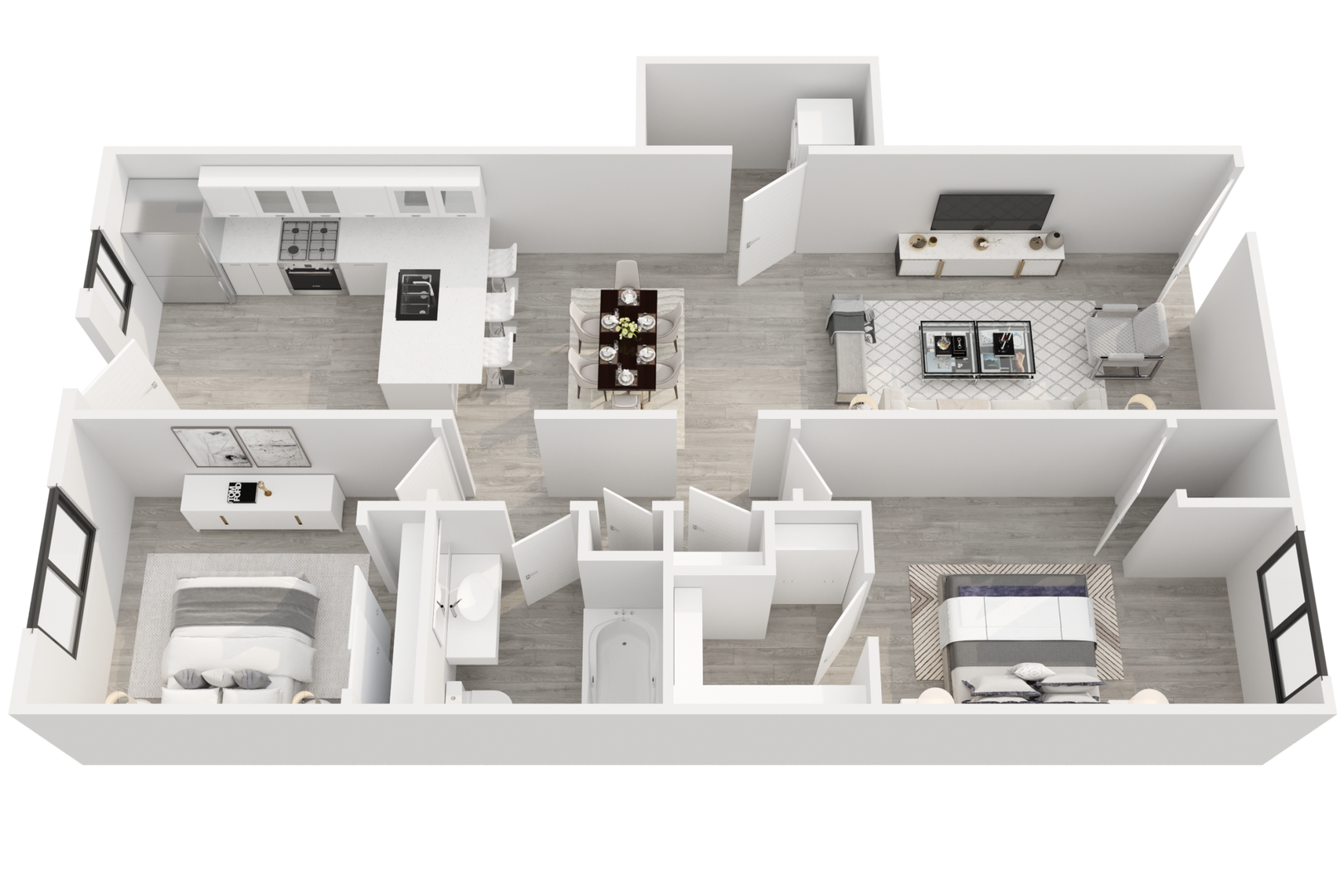 Mundelein Apartment: 538 Morris Ave