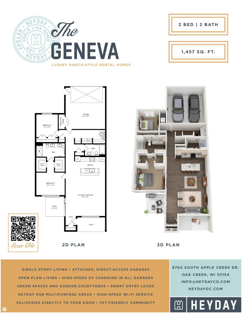 Oak Creek Apartment: 8760 South Apple Creek Drive