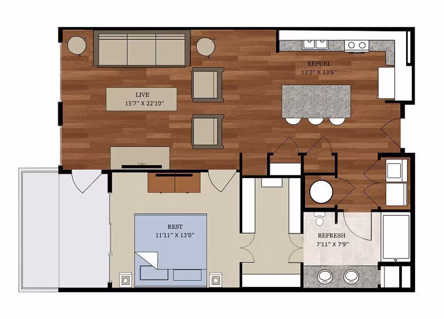 Dallas Apartment: 2828 Woodside St