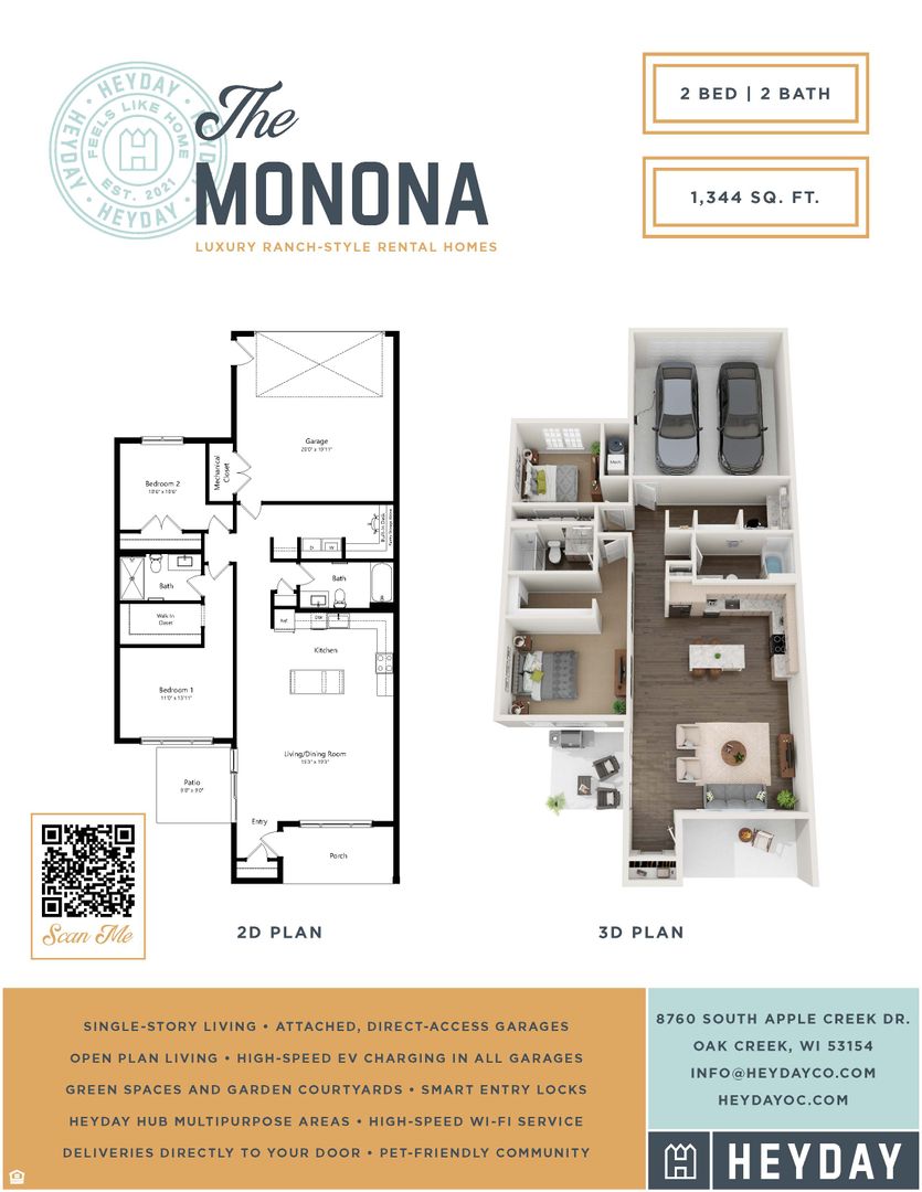 Oak Creek Apartment: 8760 South Apple Creek Drive