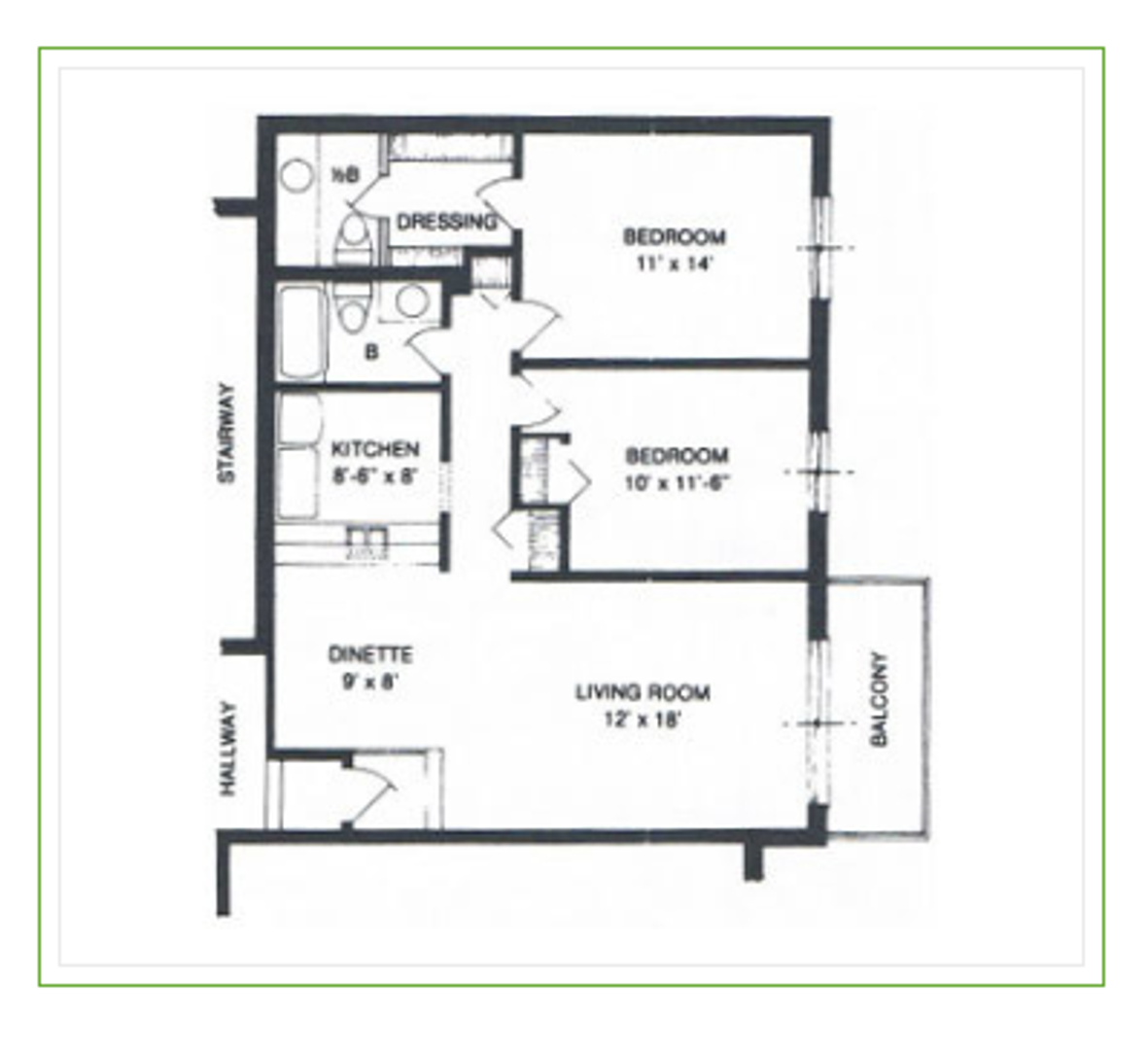 Crown Point Apartment: 1049 South Main Street