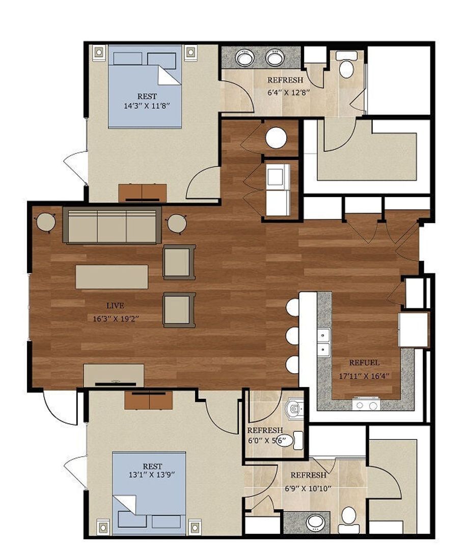 Dallas Apartment: 2828 Woodside St