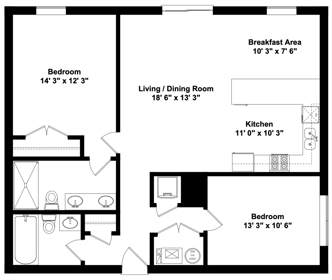 Chicago Apartment: 2730 N Ashland Ave
