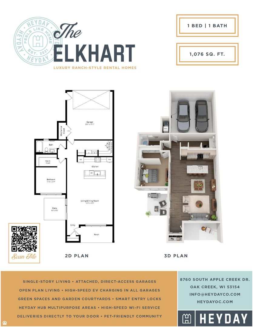 Oak Creek Apartment: 8760 South Apple Creek Drive