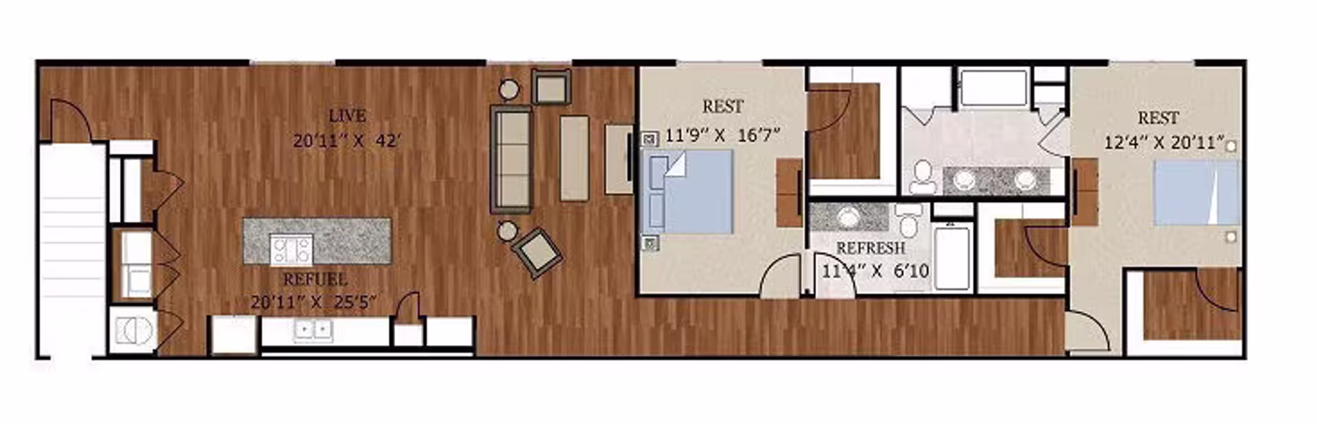 Dallas Apartment: 2828 Woodside St