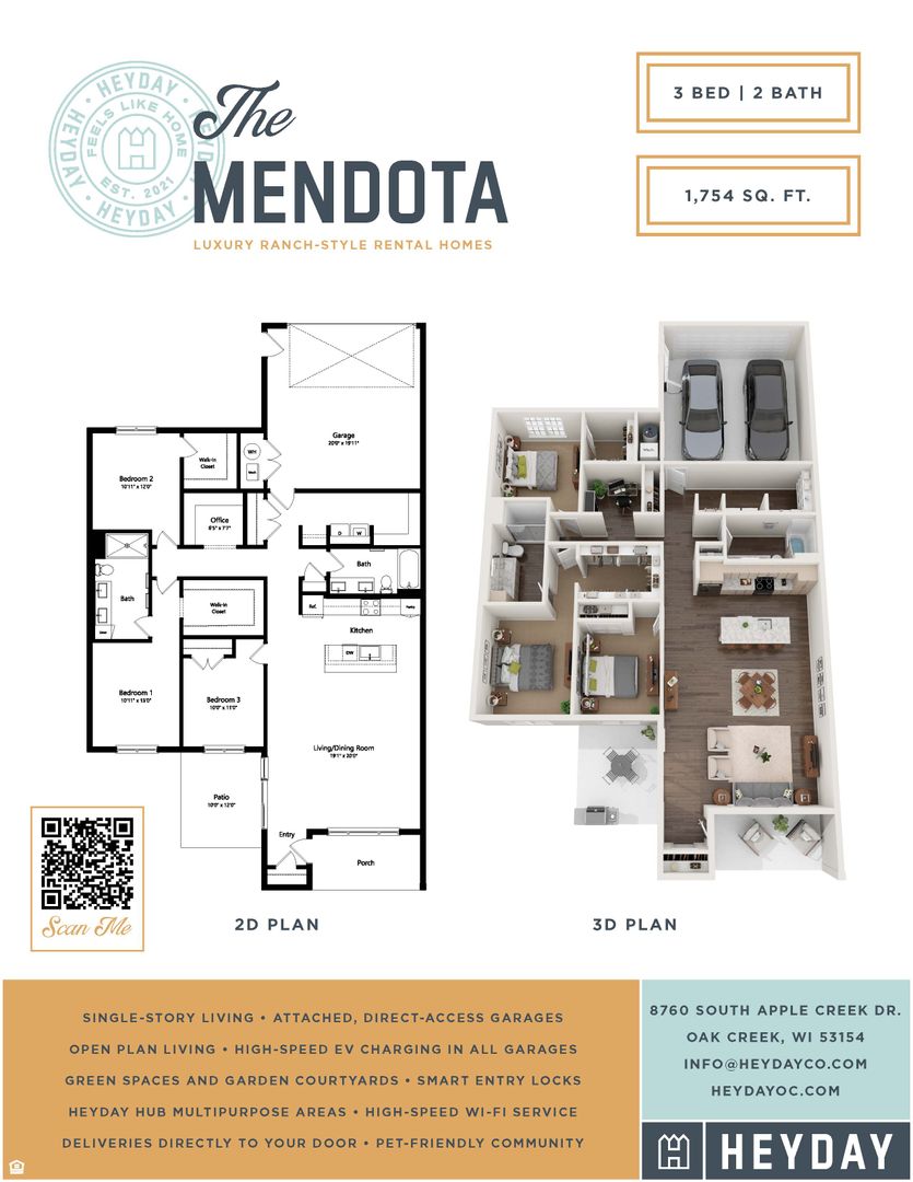 Oak Creek Apartment: 8760 South Apple Creek Drive
