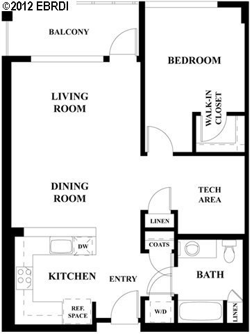 Oakland House: 288 3rd St Unit 407