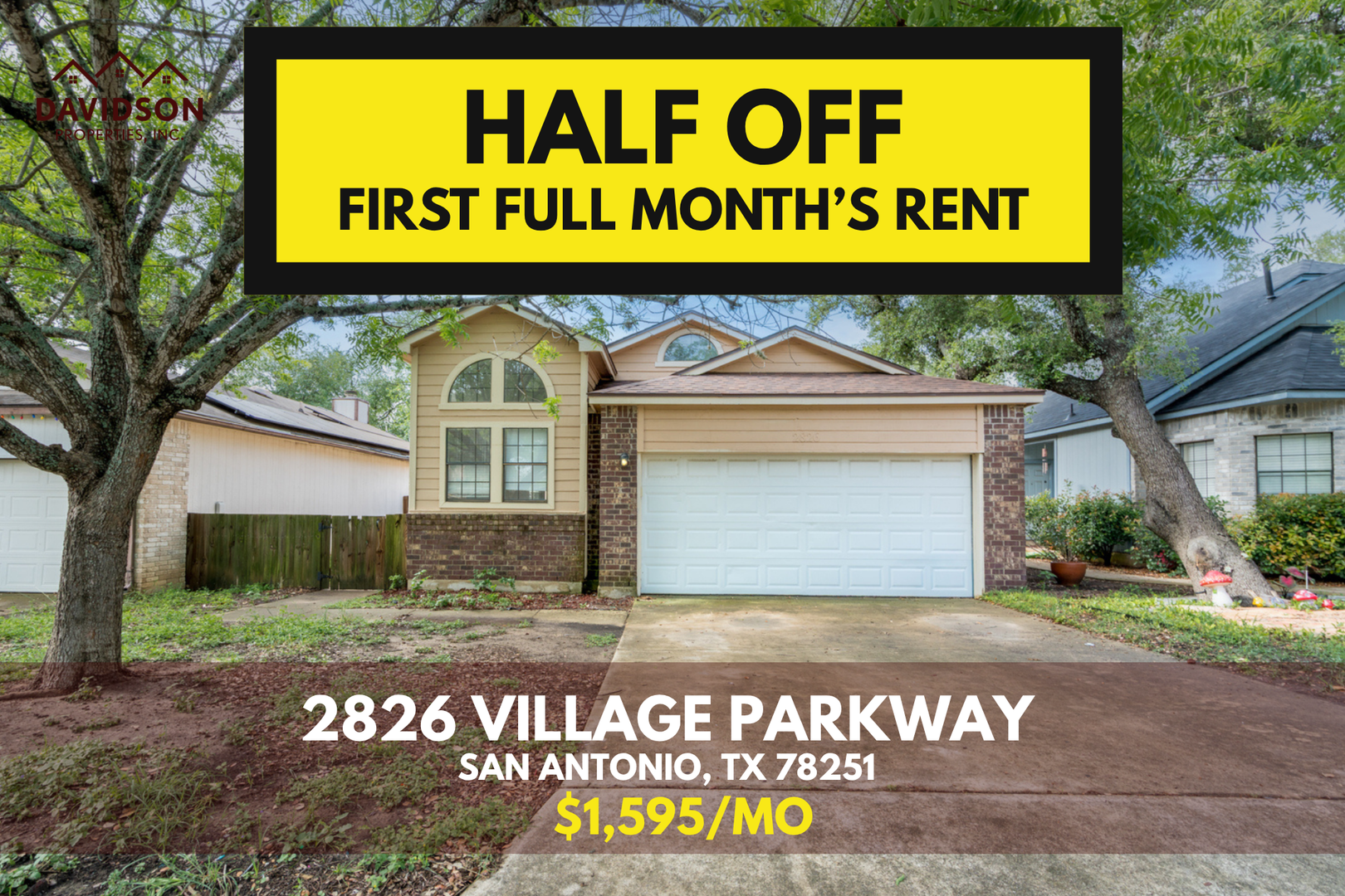 San Antonio House: 2826 Village Parkway
