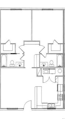 Very clean and Lage 2 bed 2 bath with washer and dryer connections. – photo 1