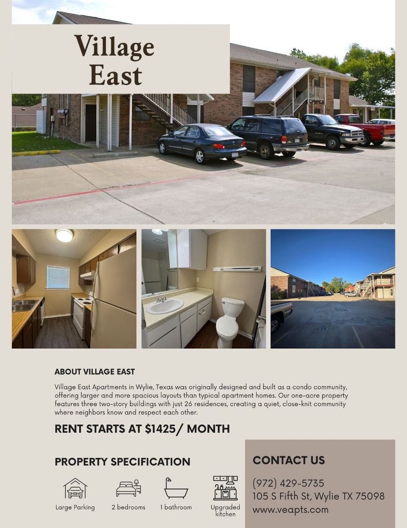 wylie Apartment: 105 s fifth st